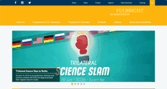 Desktop Screenshot of fulbright.de