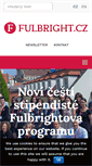 Mobile Screenshot of fulbright.cz